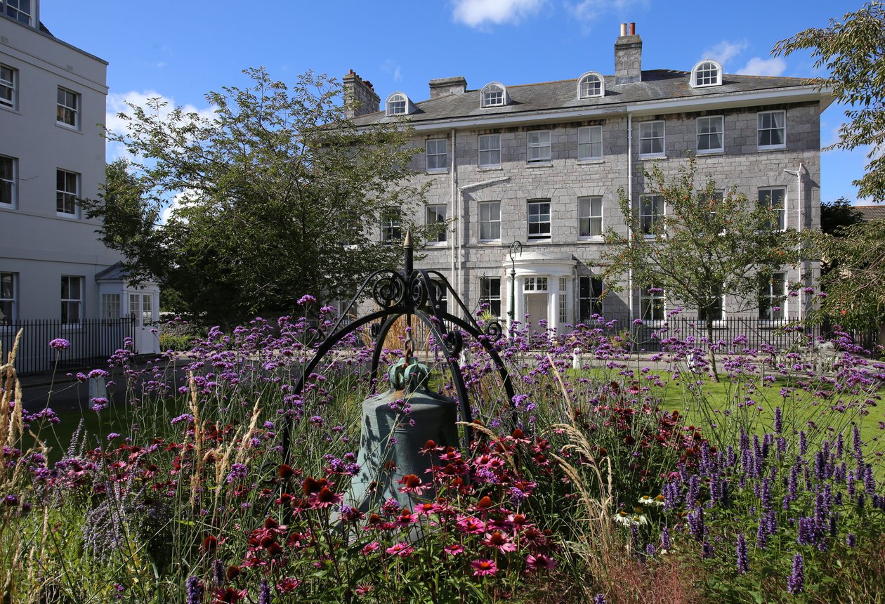 Casa de los Almirantes en la plaza del antiguo Hospital Naval Real, Plymouth de Unbekannt Unbekannt