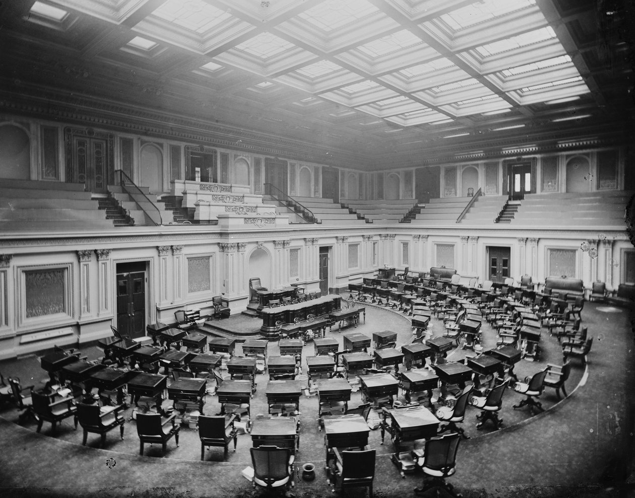 Capitolio de EE.UU. - Séptima Cámara, c.1873 de American Photographer
