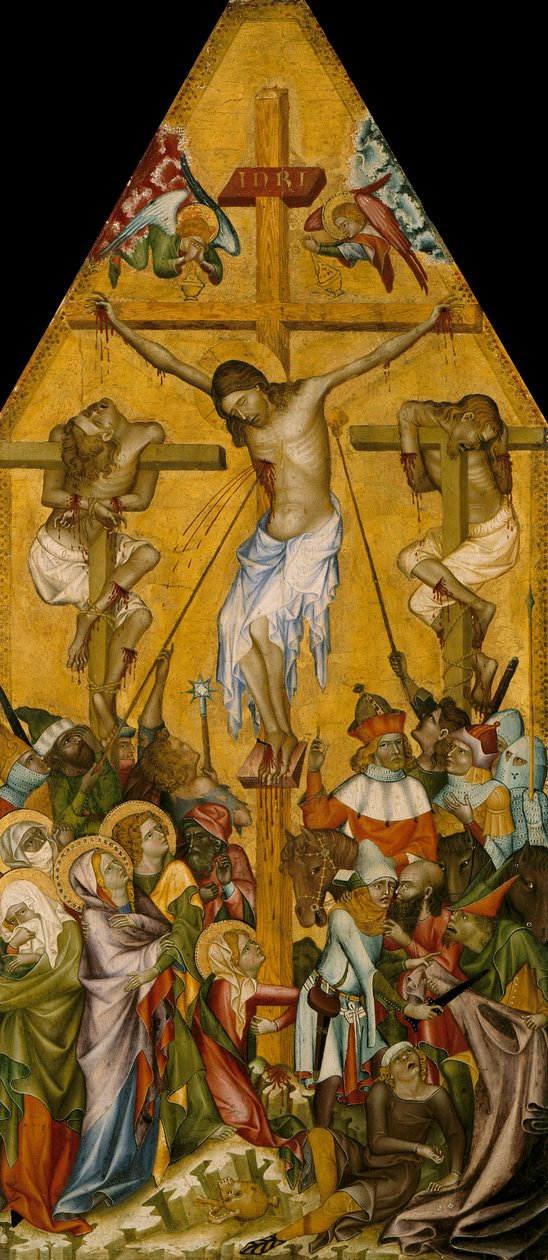 La Crucifixión de Cristo de Bohemian Master