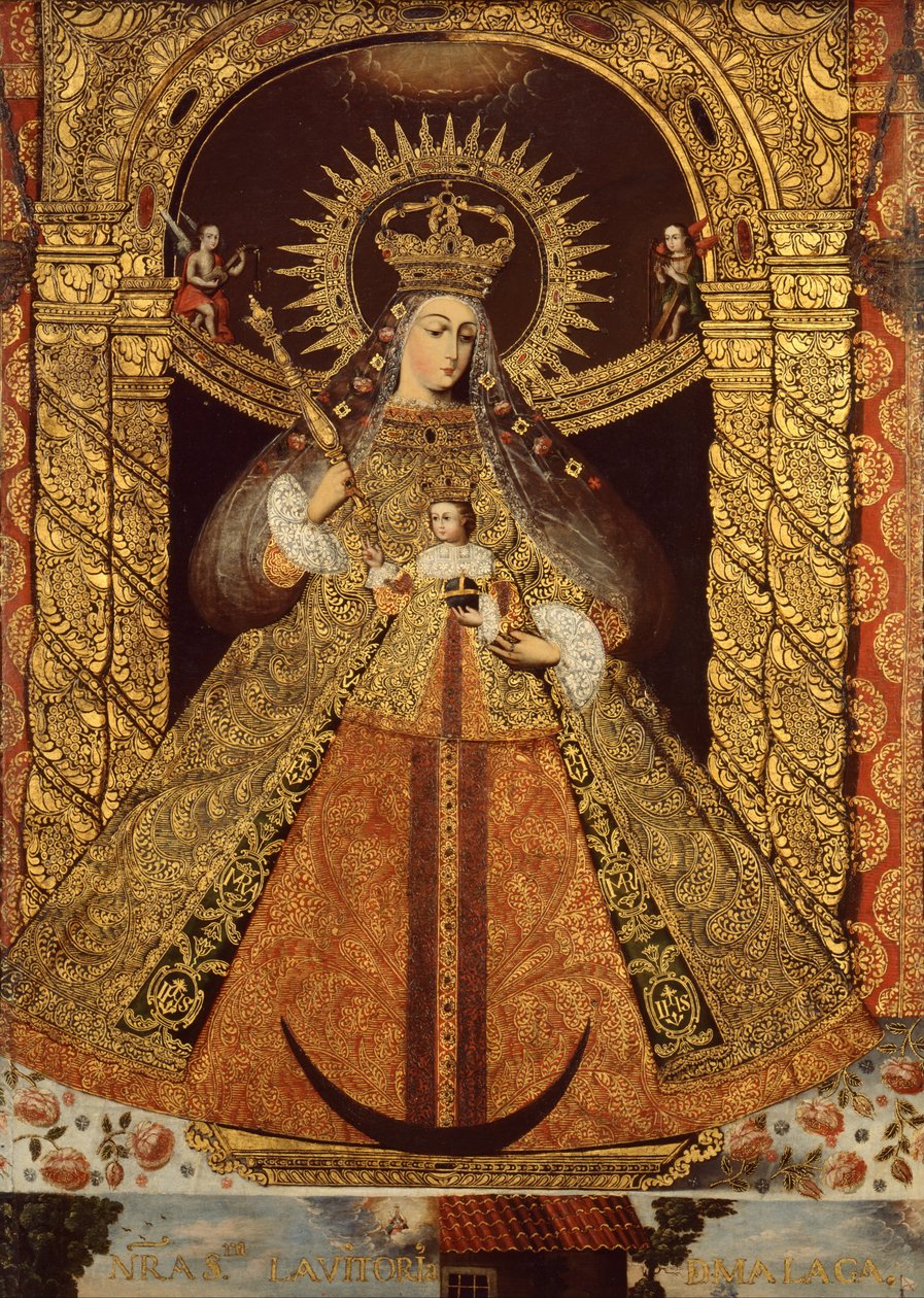 Virgen de la Victoria de Málaga de Bolivian School
