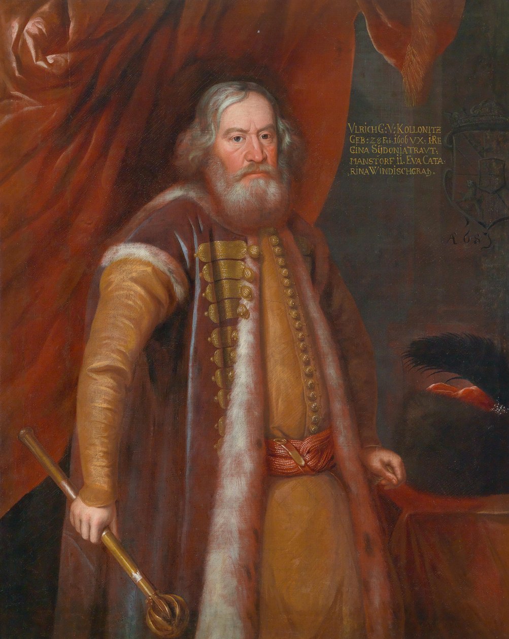 Retrato del conde Ulrich von Kollonitz zu Kollegrad de Creator