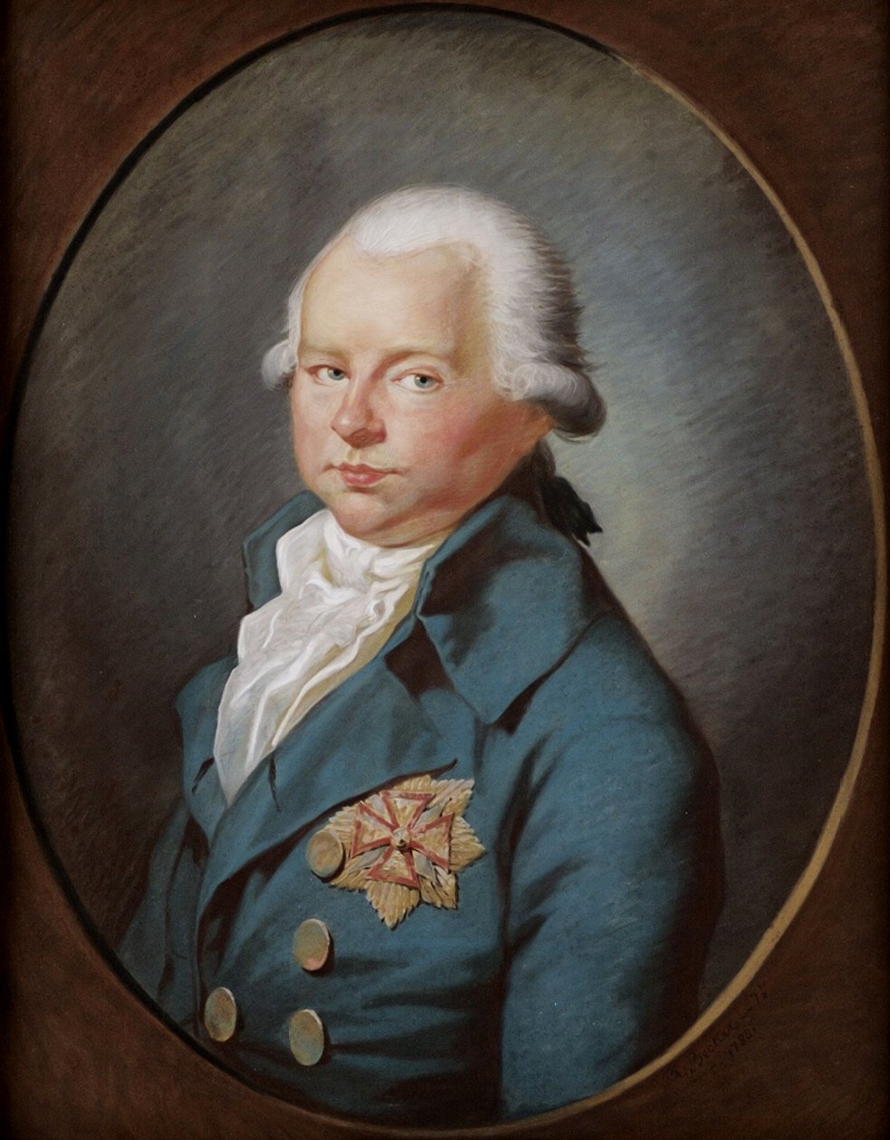 Retrato de Friedrich von Baden de Jakob Becker
