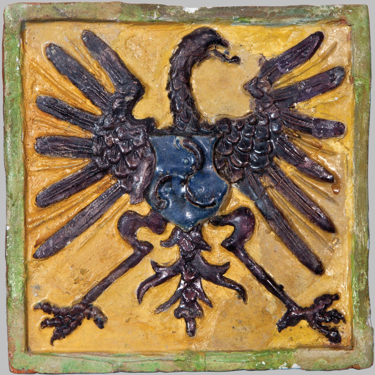 Azulejo con el escudo de los Radziwiłł de Unknown