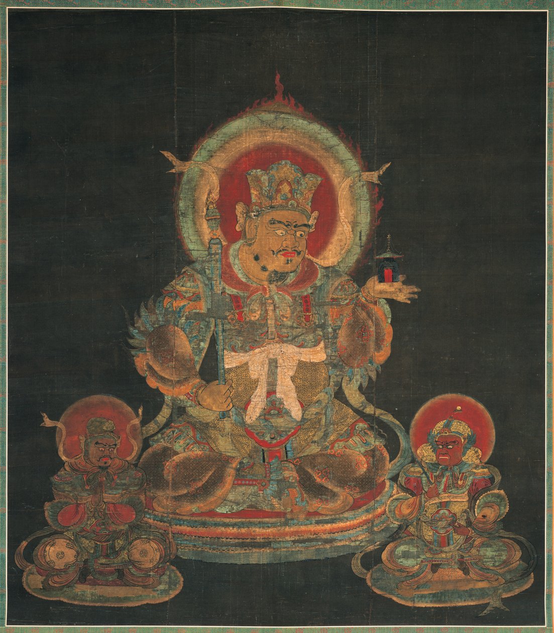 Bishamonten (Skt., Vaisravana) de Unknown