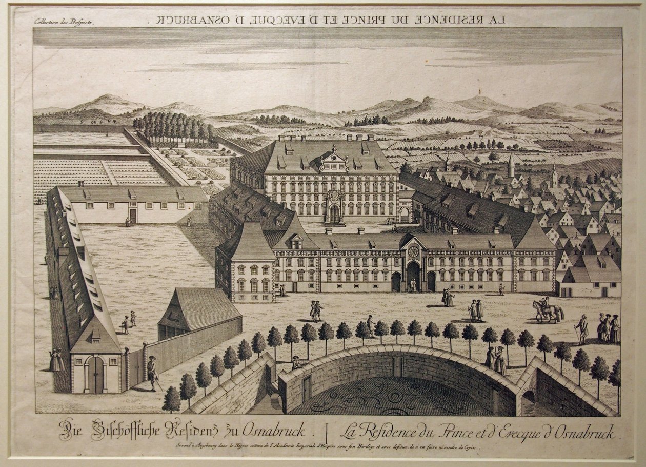 La residencia episcopal en Osnabrück de Unknown