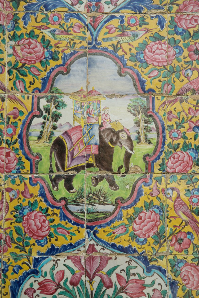 Jardín Bagh-e Narenjastan, Orangerie, Shiraz, Irán de Unknown