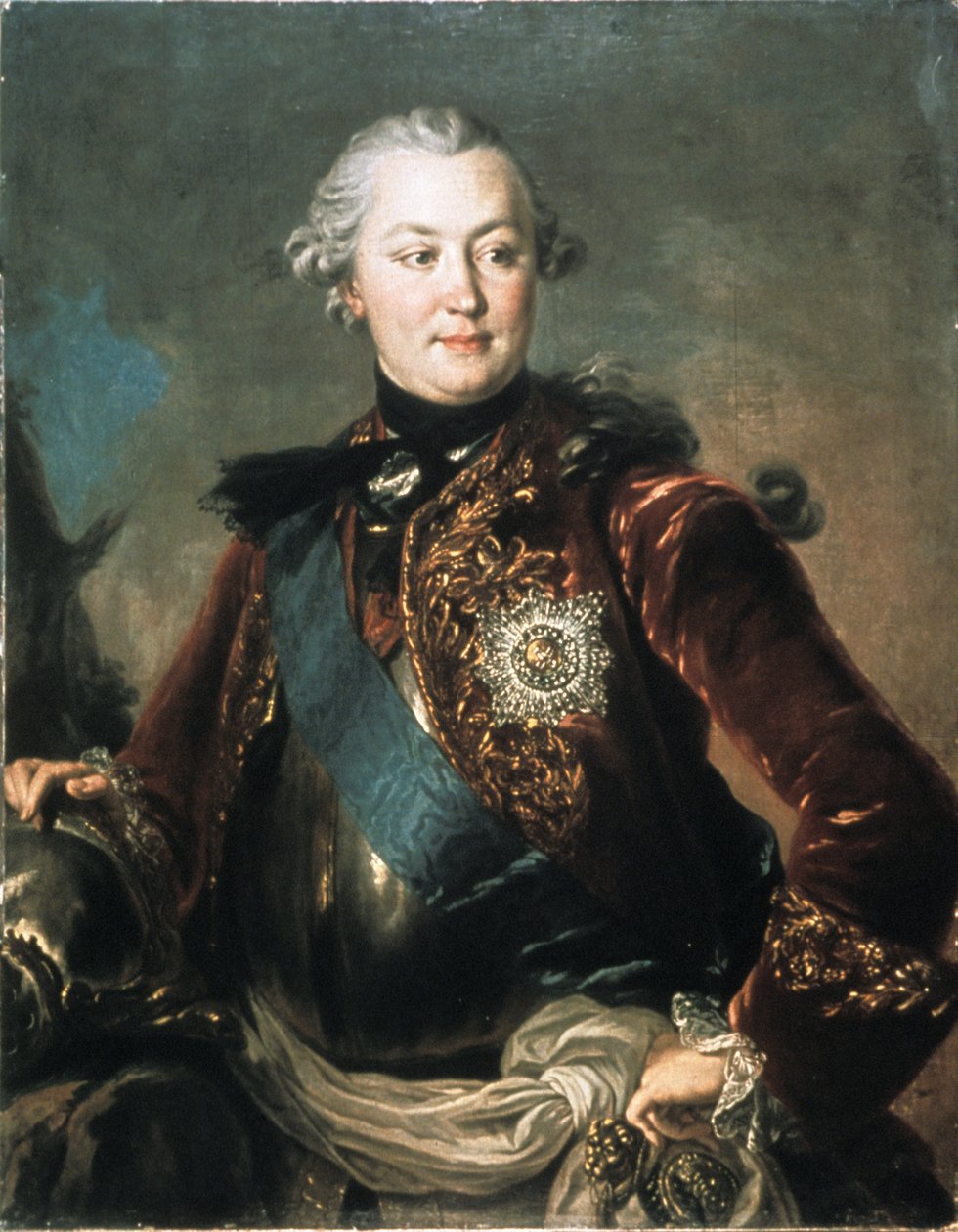 Retrato del Conde Grigory Orlov (1734 - 1783), pintura al óleo por Stefano Torelli de Unknown