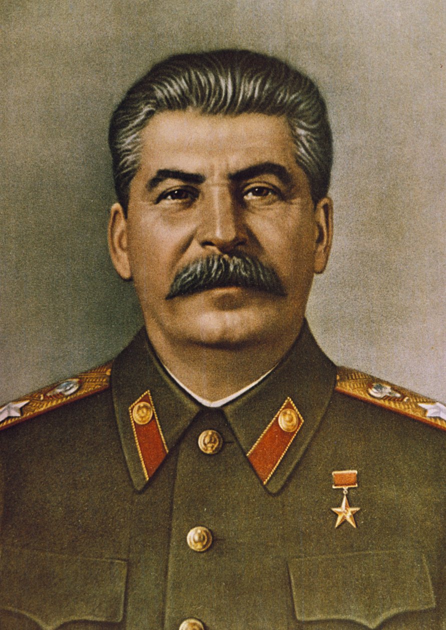 Retrato de Joseph Stalin. de Unknown