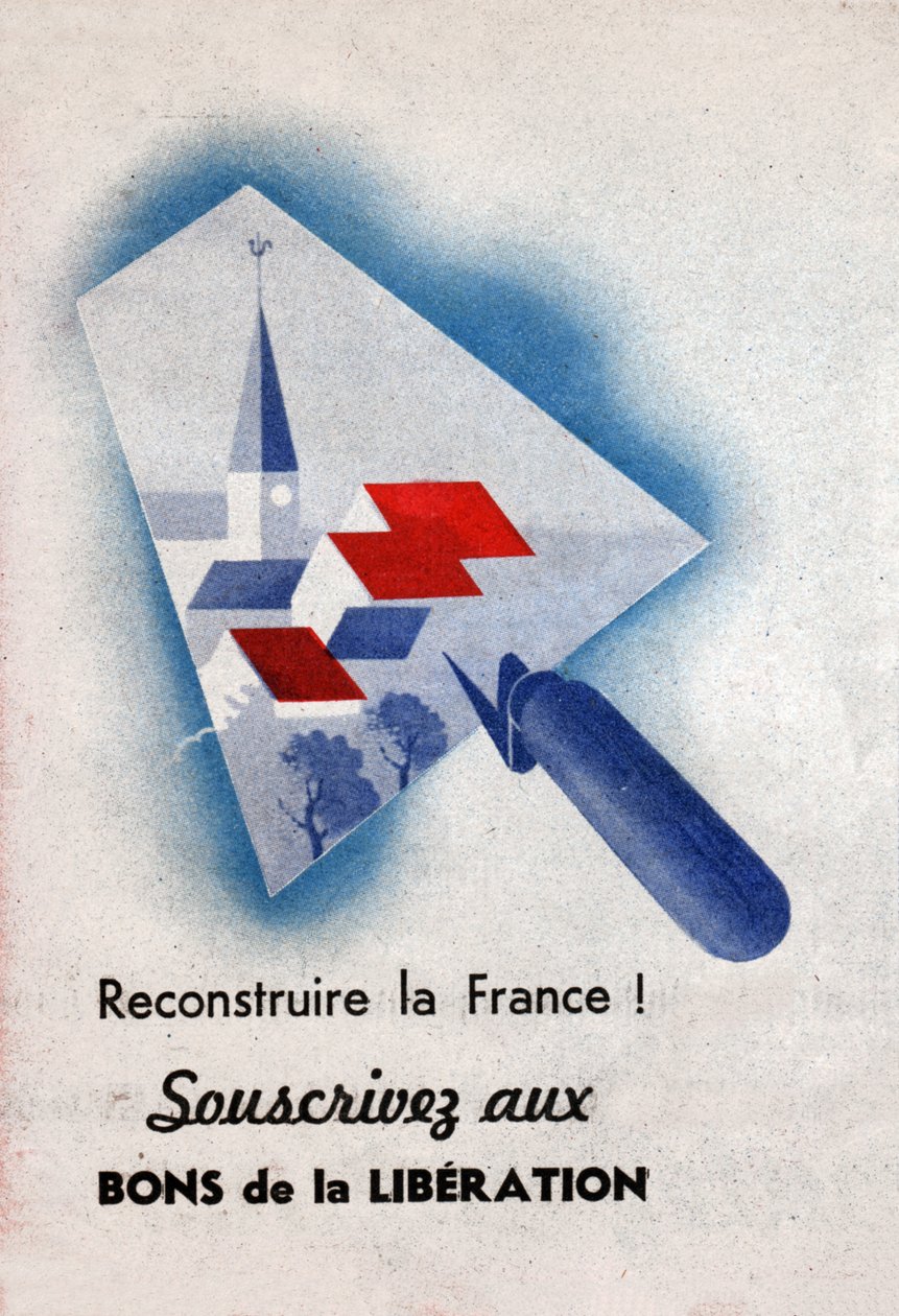 Reconstrucción en Francia después de la Segunda Guerra Mundial de Unknown