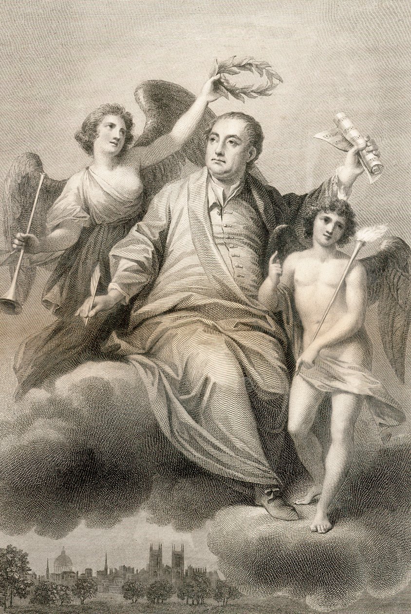 La Apoteosis de Handel de Unknown