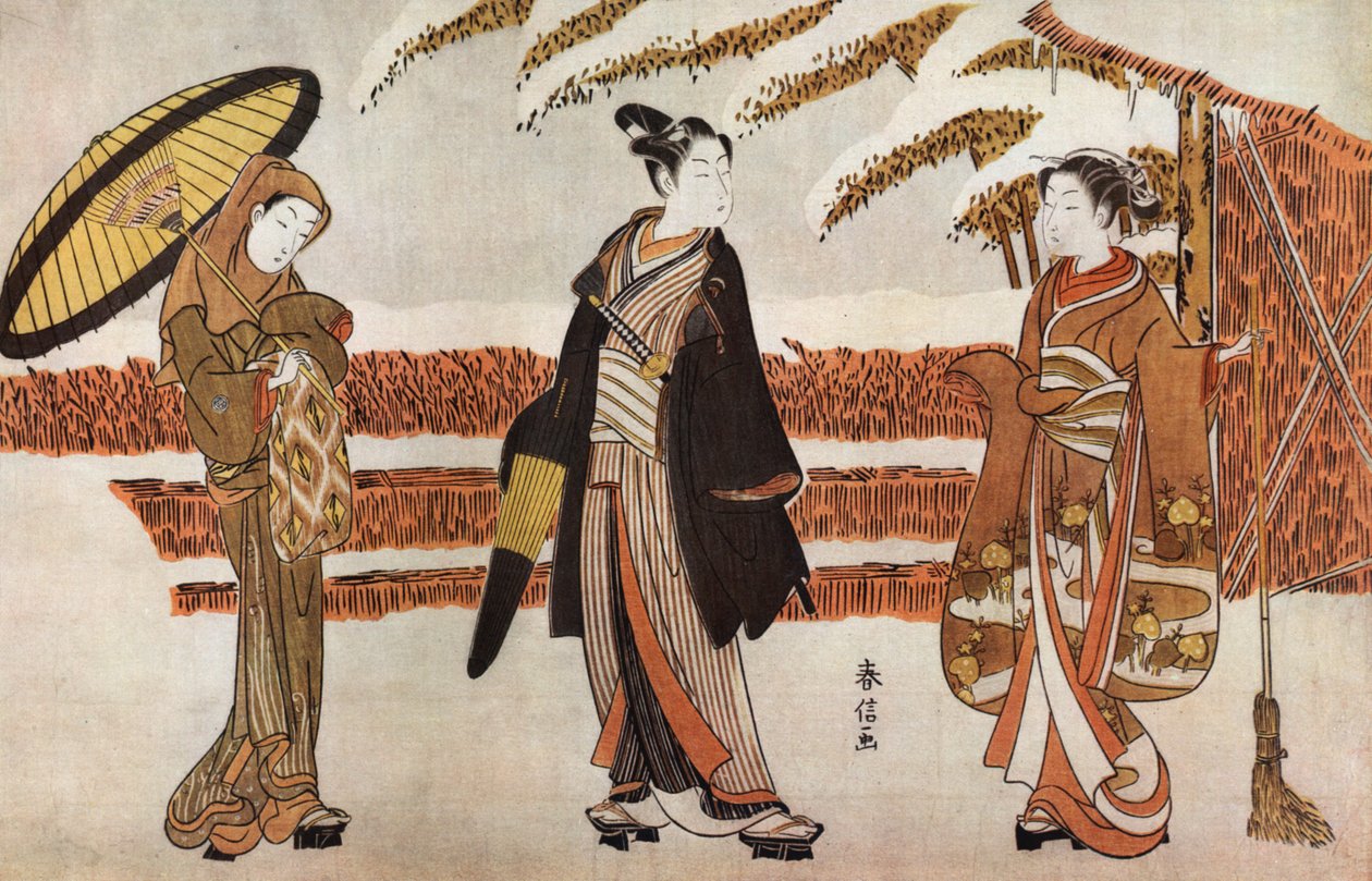 Tres mujeres japonesas en de Unknown