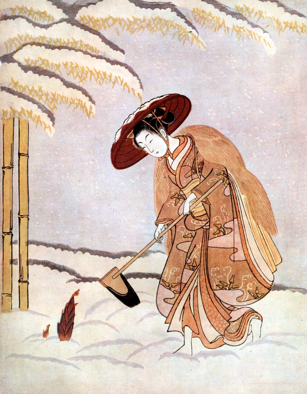 Joven japonesa en de Unknown