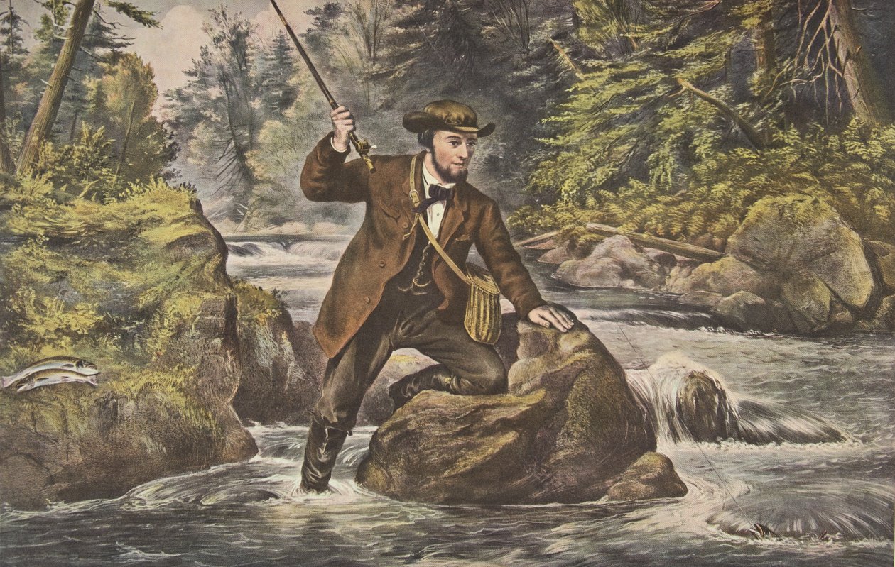 Pesca de Trucha en el Arroyo de American School