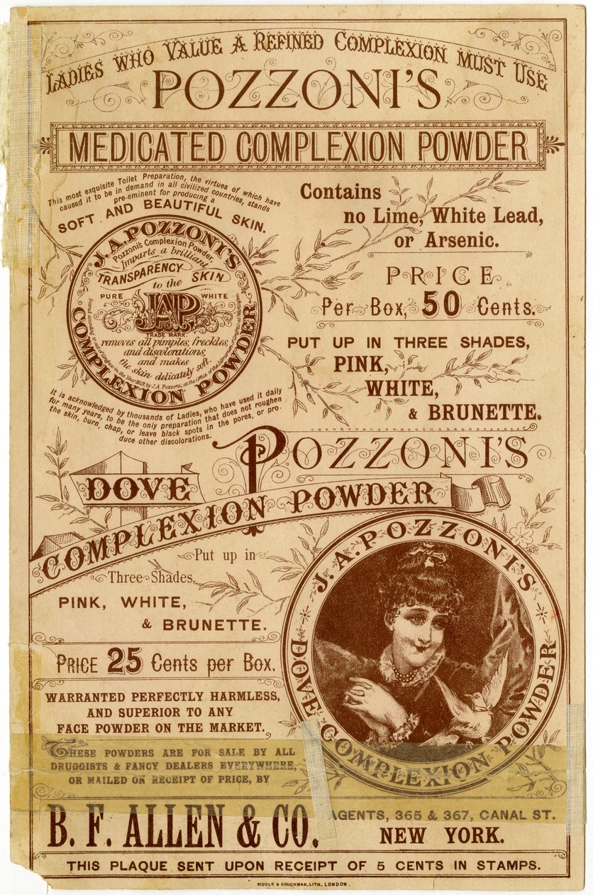 Pozzonis Dove Complexion Powder de American School