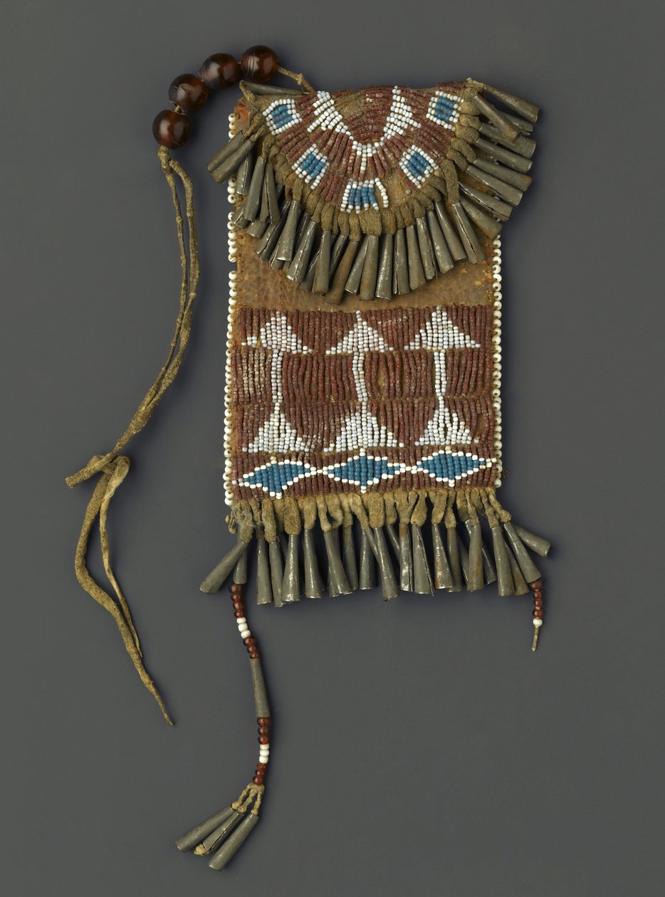 Funda de cinturón de mujer, posiblemente Ute o Kiowa, 1880-90 de American School