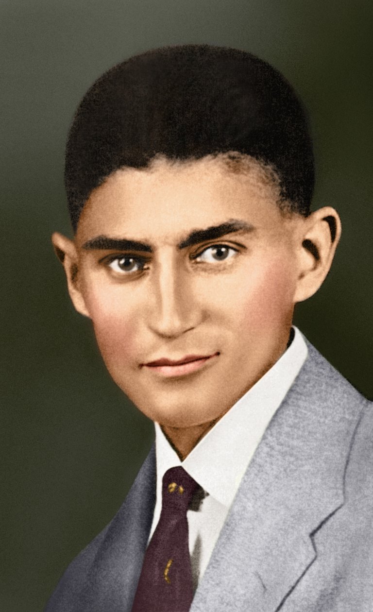 Retrato de Franz Kafka (1883 – 1924) de Czech School