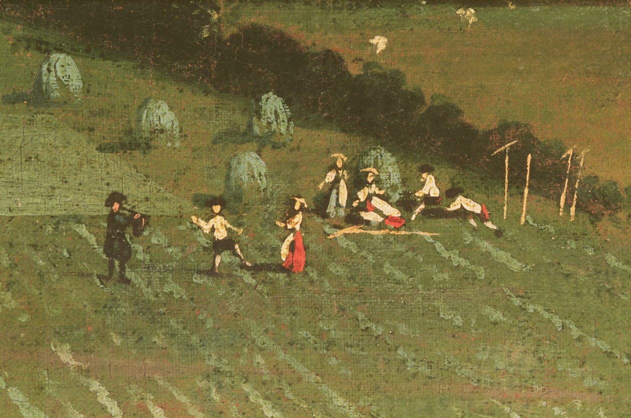 Alrededores de Dixton Manor, c.1725 (detalle) de English School