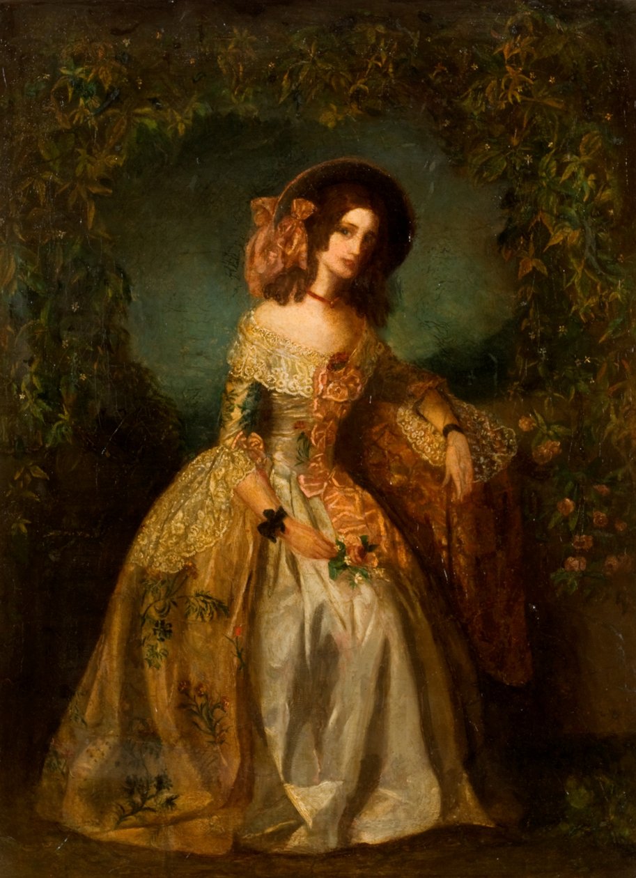 Retrato de una dama de English School