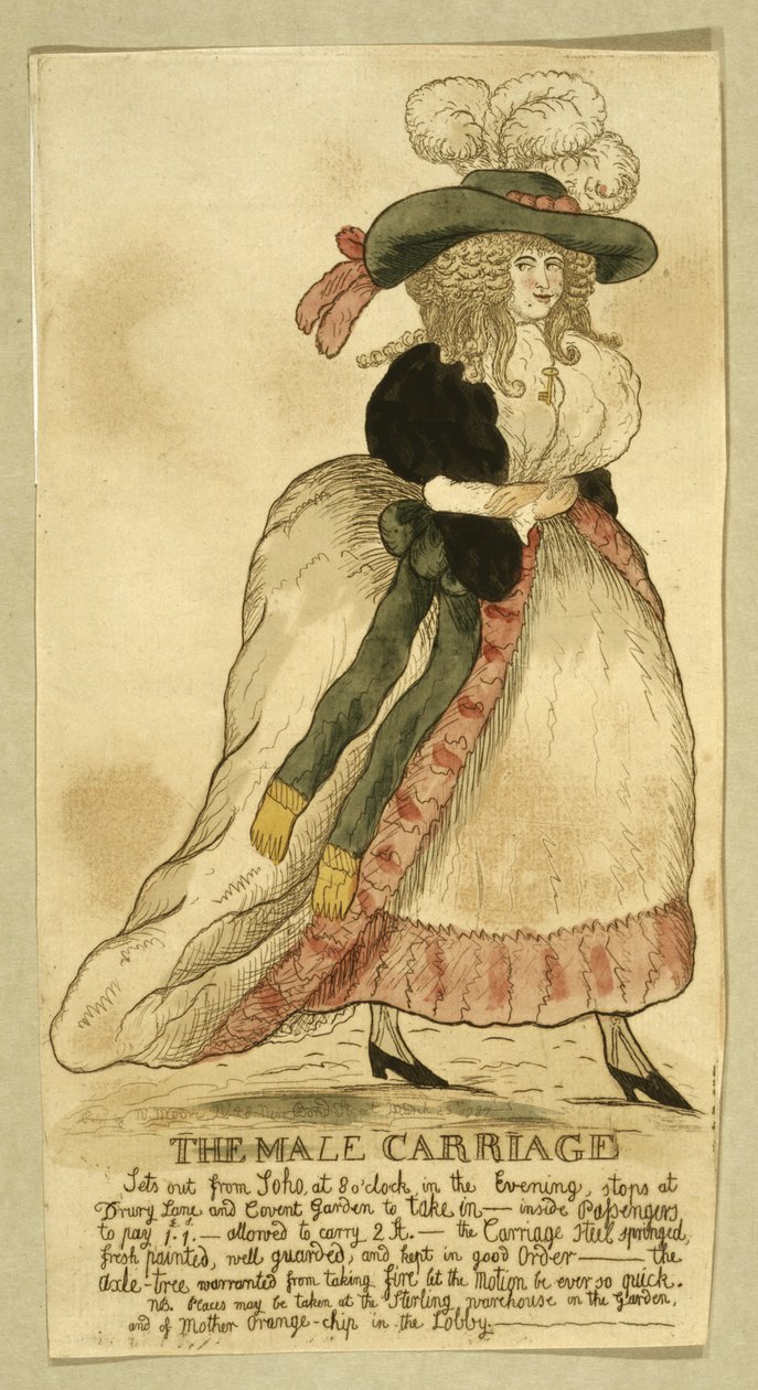El carruaje masculino de English School
