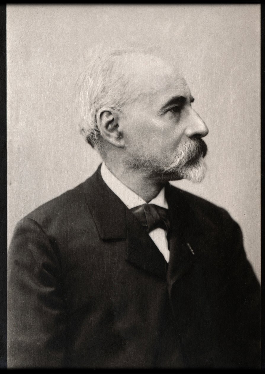 Retrato de Andre Theuriet (1833-1907), poeta y novelista francés de French Photographer