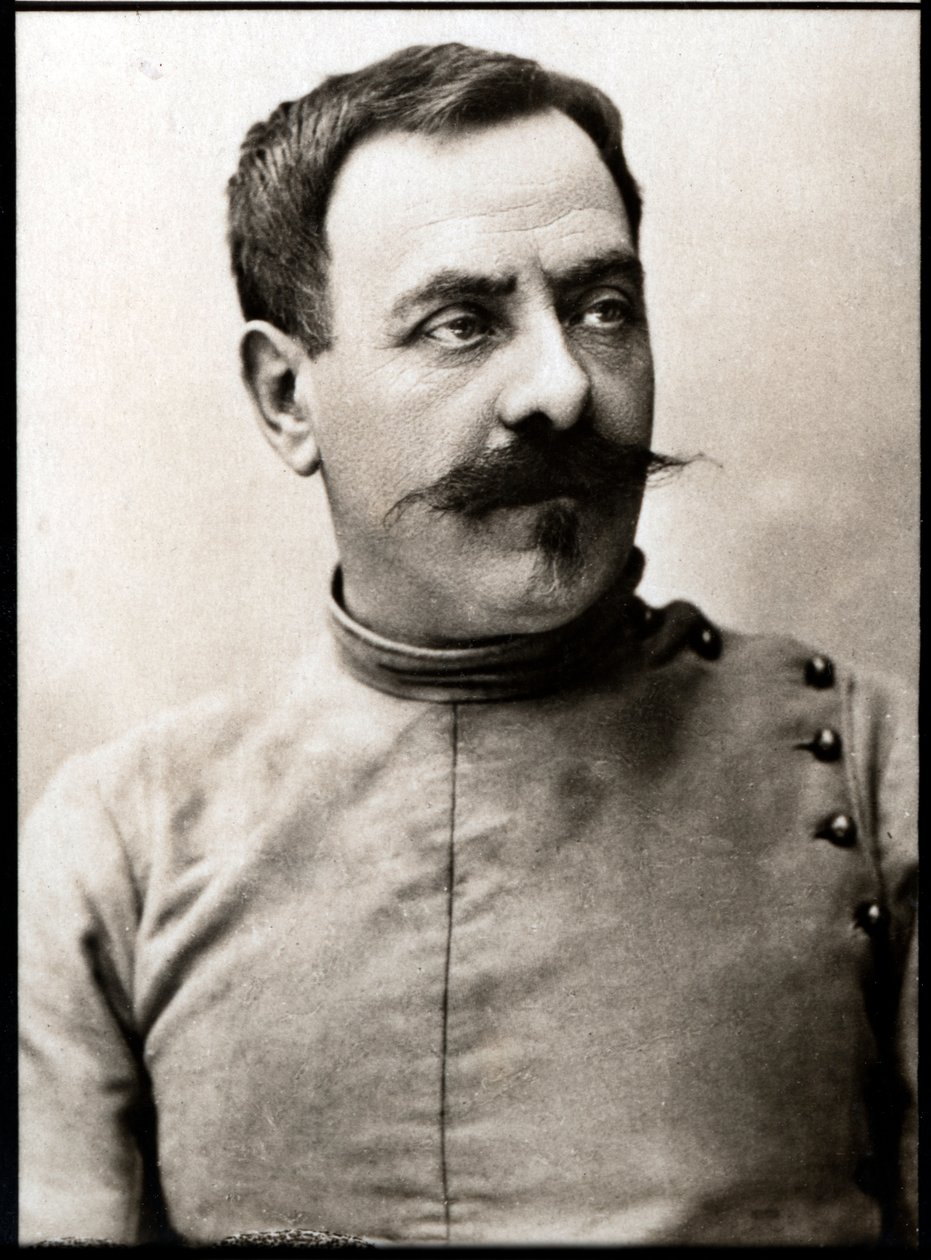 Retrato de Arsene Vigeant (n. 1842), esgrimista francés de French Photographer