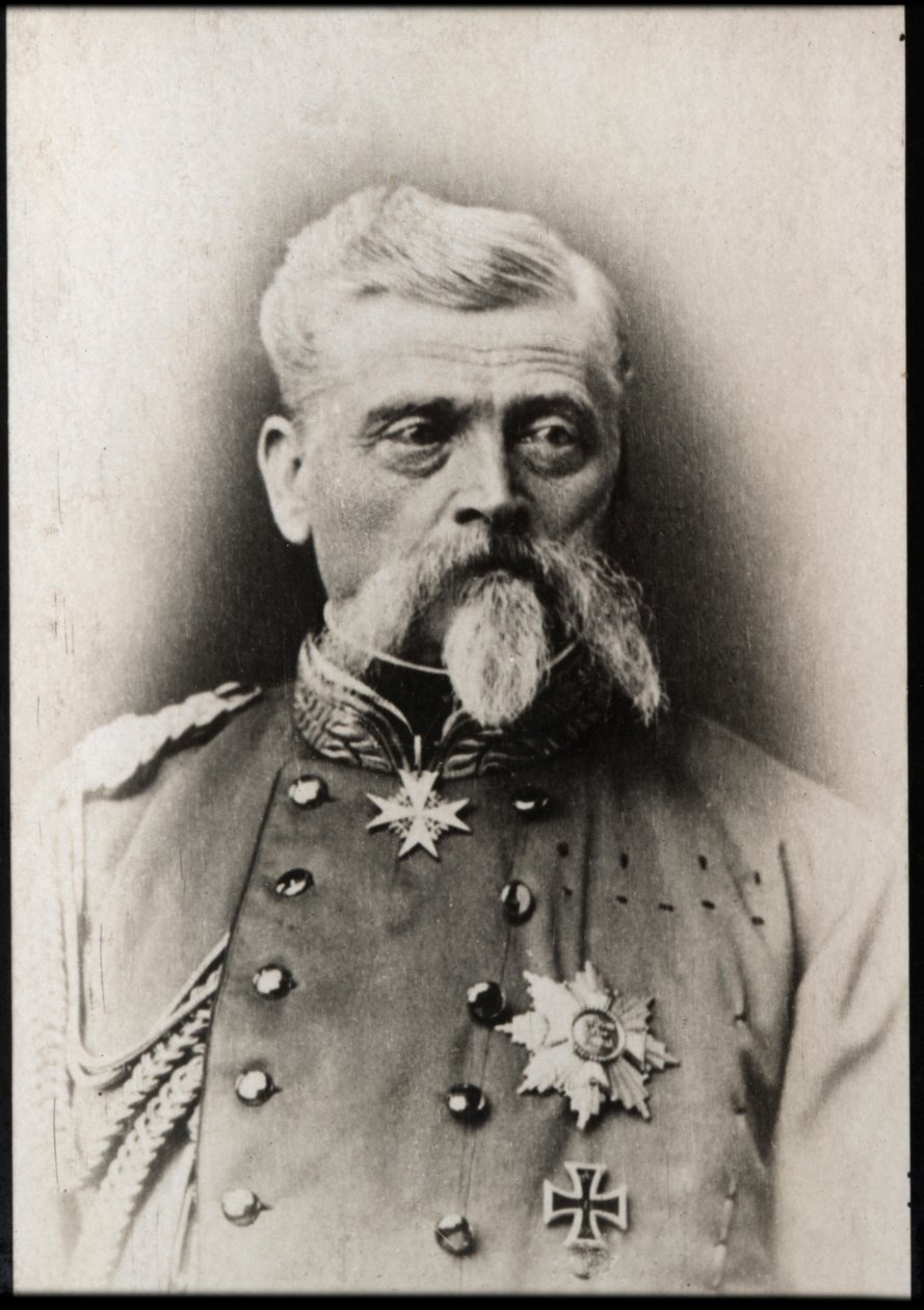Retrato del Barón Ludwig Samson Arthur Freiherr von und zu der Tann Rathsamhausen (1815-1881) de French Photographer