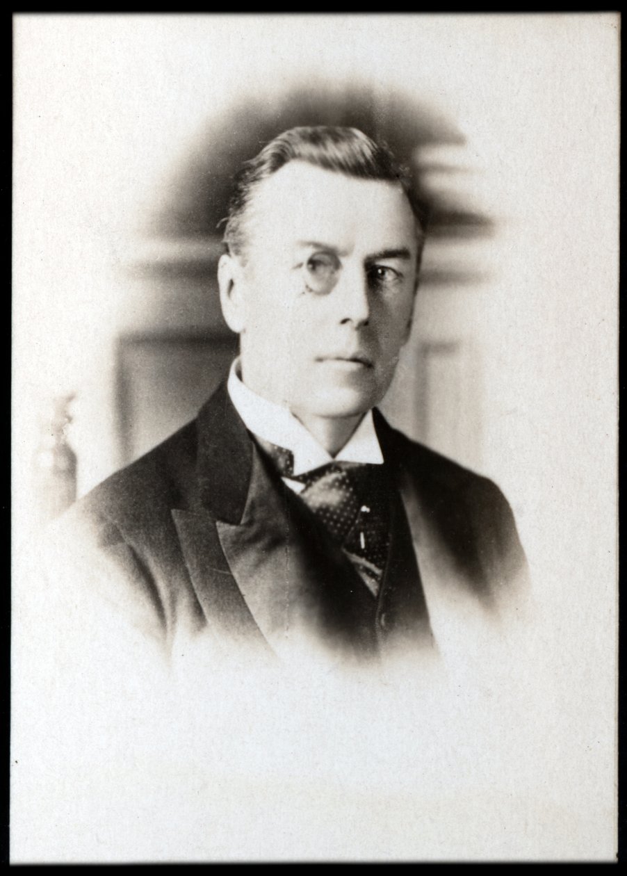 Retrato de Lord Joseph Chamberlain (1836-1914), empresario, político y estadista británico de French Photographer