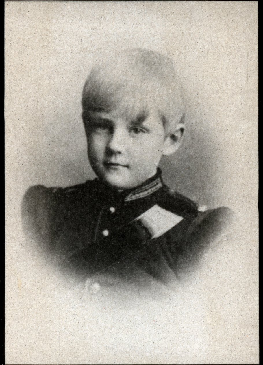 Retrato de Luis Filipe de Braganza (1887-1908), Príncipe Real de Portugal de French Photographer