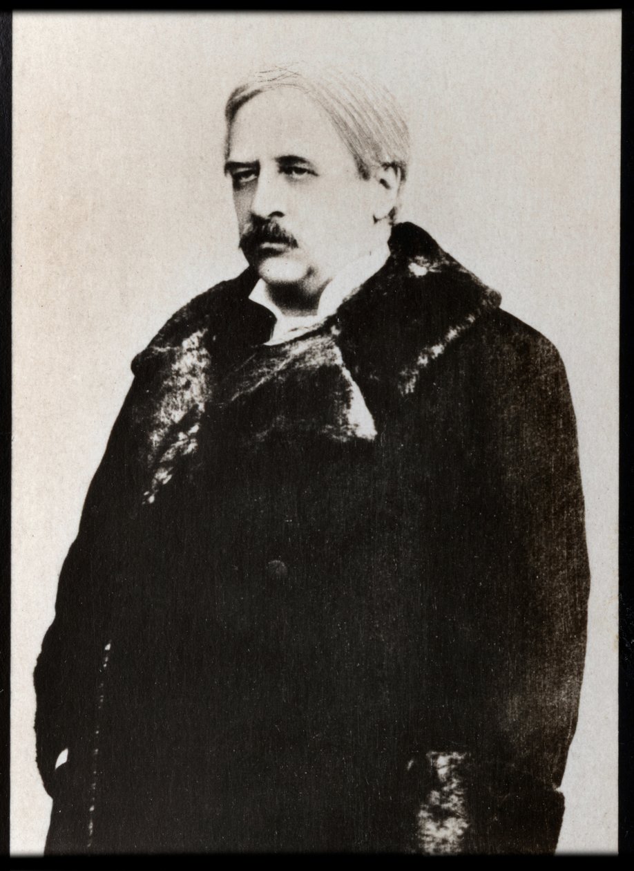 Retrato de Nils Adolf Erik Nordenskjöld (1832-1901), explorador ártico de origen finlandés-sueco de French Photographer