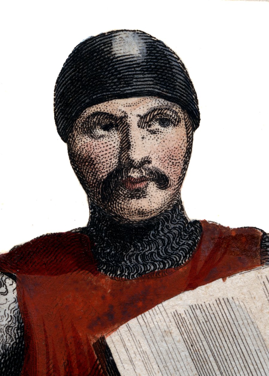 Retrato de Roberto IV el Fuerte (c. 815-866) de French School