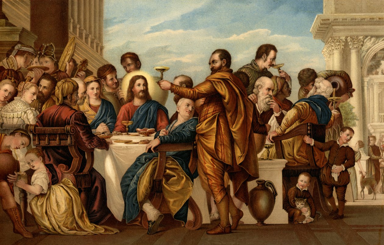 Bodas de Caná de after Veronese