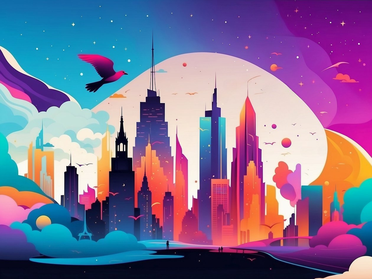 Ciudad espacial 1 de Mario Witt