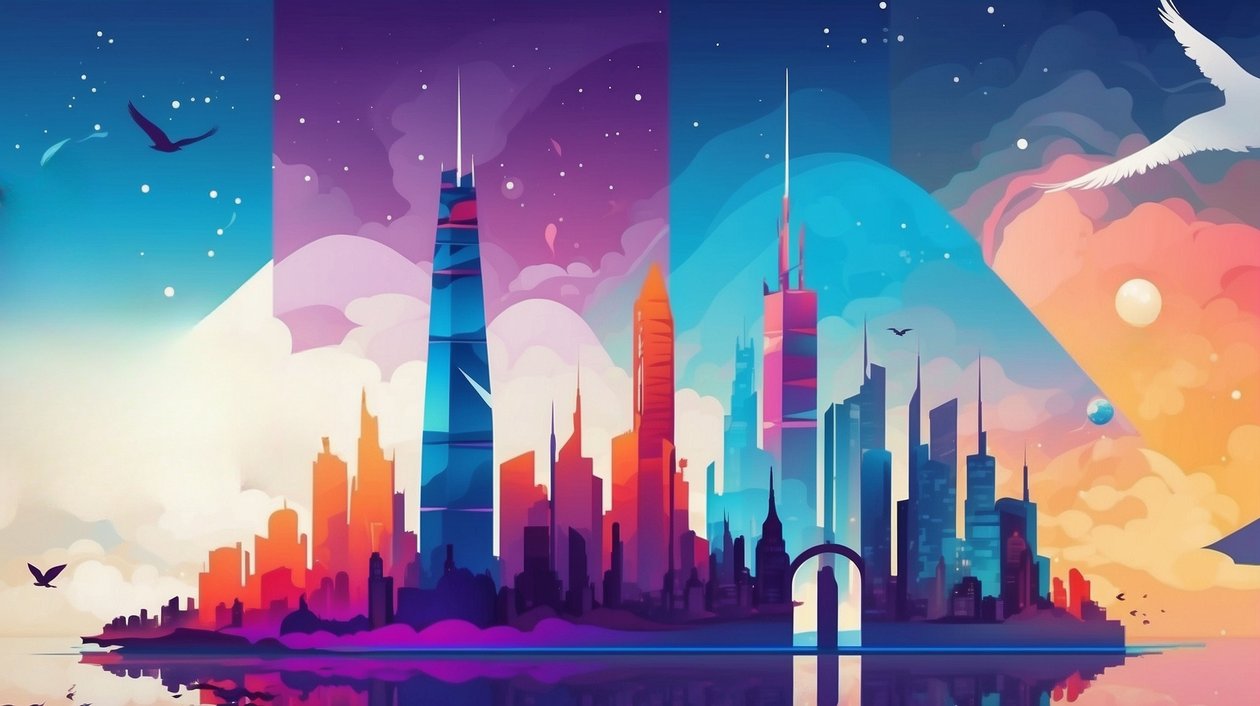 Ciudad espacial 3 de Mario Witt