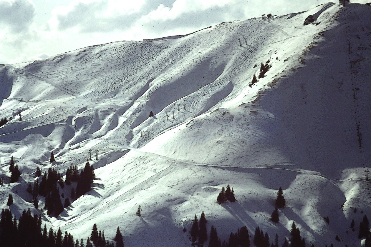 Pendiente nevada de Detlef B. Fischer