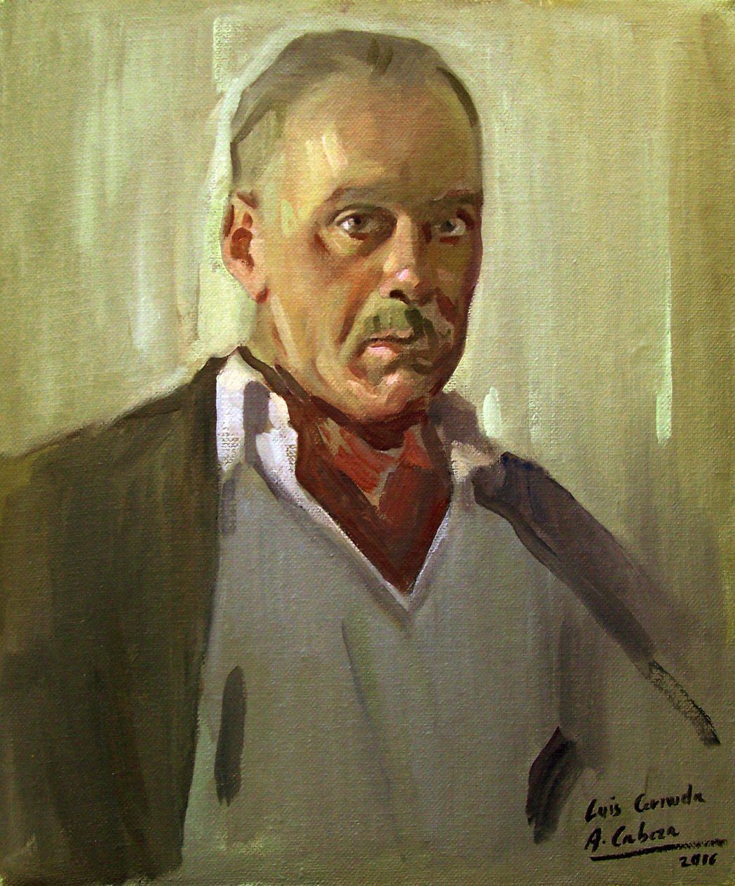 Retrato de Luis Cernuda de Alejandro Cabeza