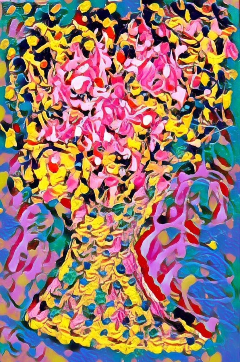 Composición floral. de Margareta Uliarte