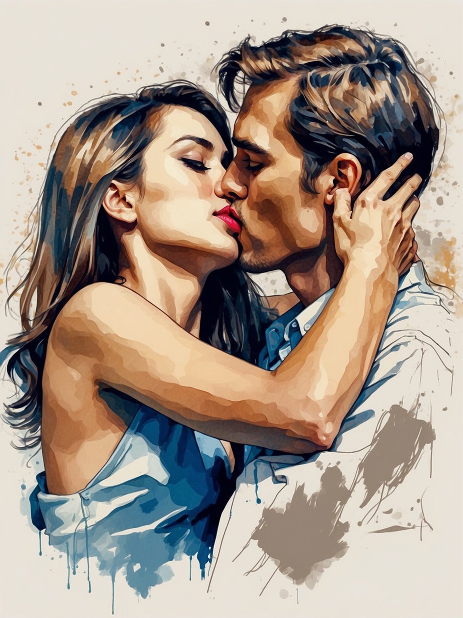 Pop Art Kiss W60 de Mario Witt