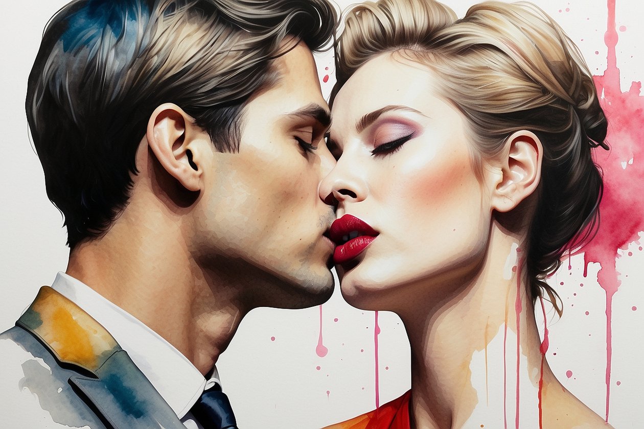 Pop Art Kiss W51 de Mario Witt