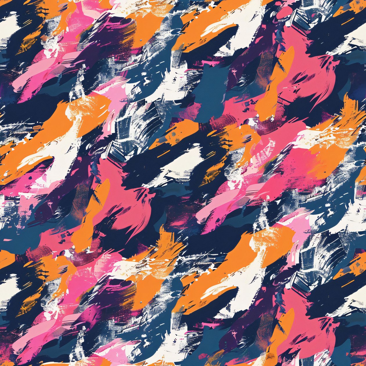 Pincelada abstracta colorida, patrón abstracto de la textura, diseño enmarcado de la pared de F. Abderrahim