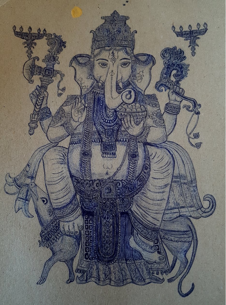 Ganesha monta a Vahana. de Andy Schweigard