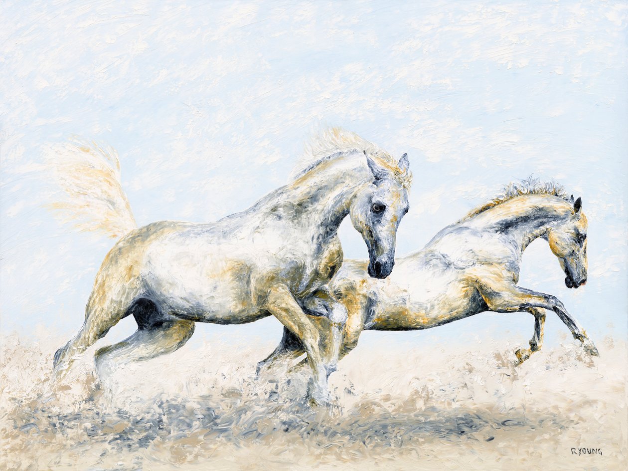 Caballeros árabes de Richard Young