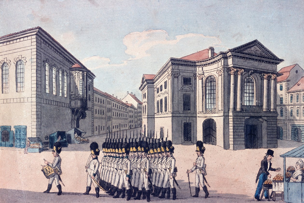 Teatro de los Estados, Praga, c.1810 de A. and Berka, Johann Gustav