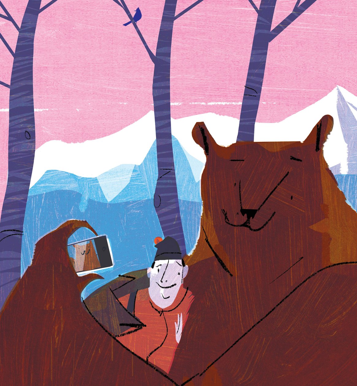 Selfie de oso, 2015 de A.Richard Allen