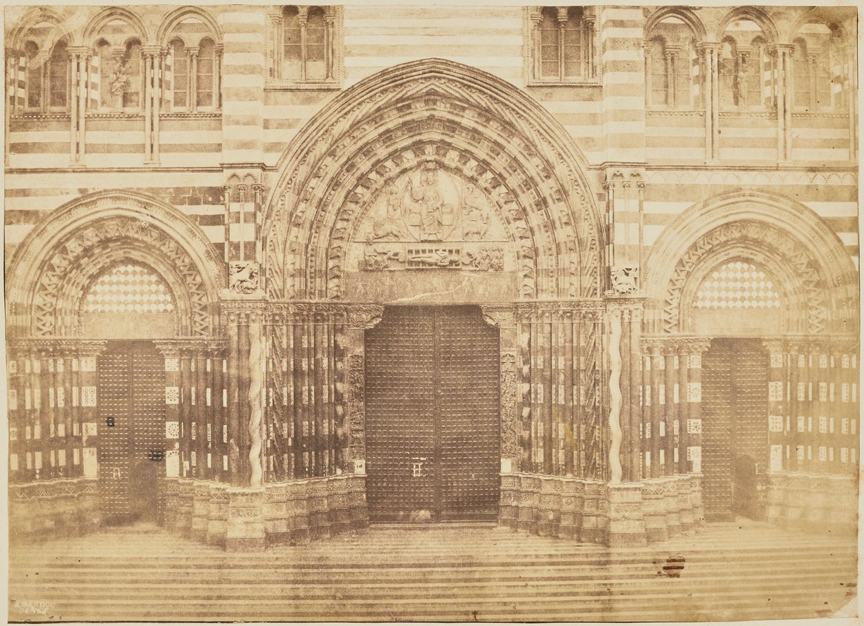 [Puertas de la Catedral de Génova] de A. Bardou
