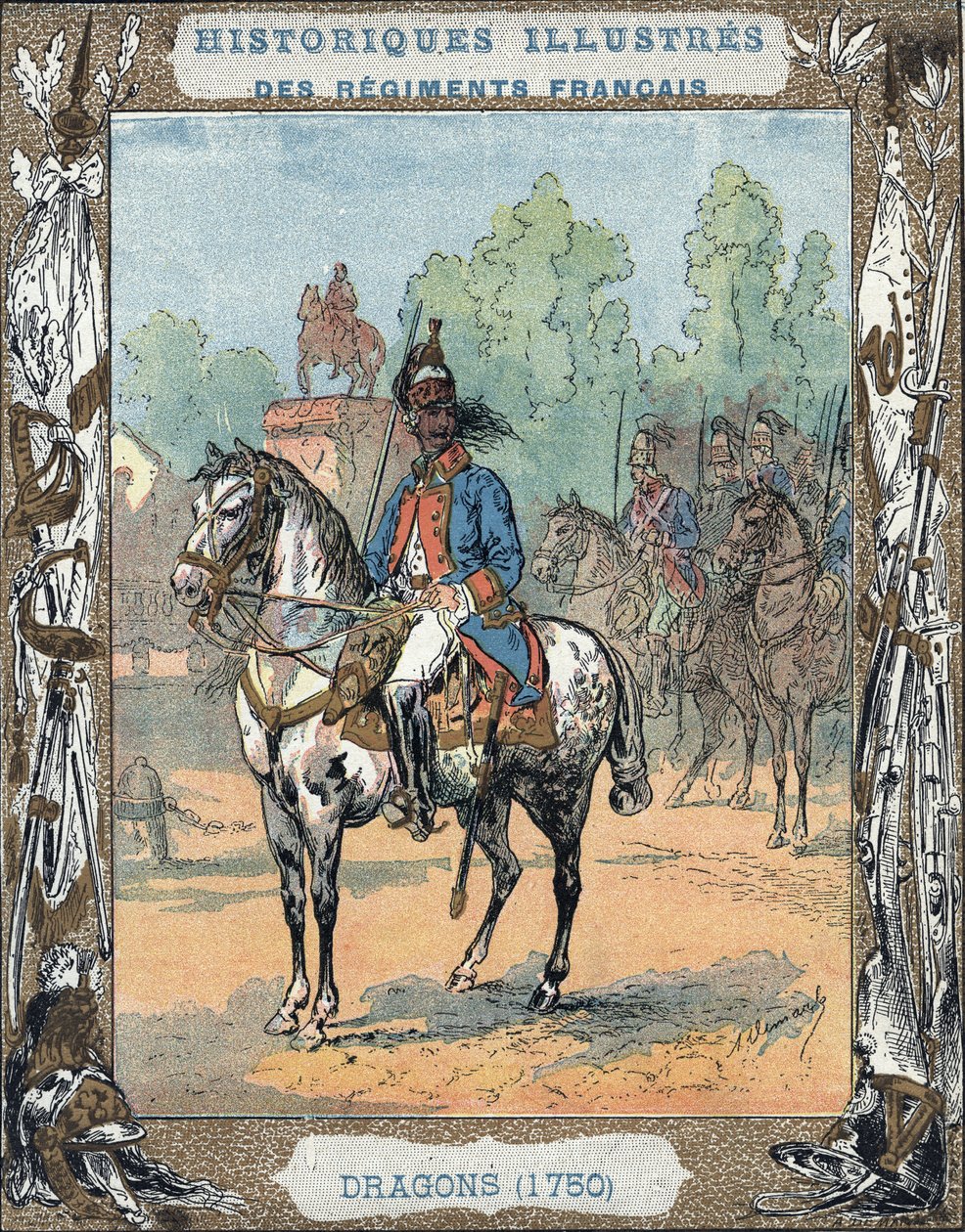 Dragones del Ejército Imperial Francés de A. Demarle