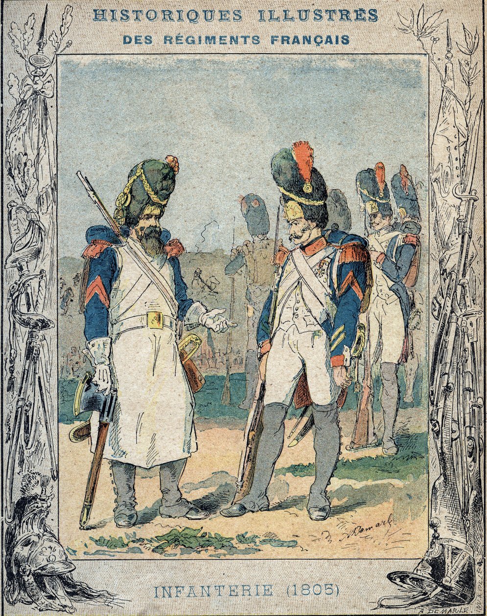 Infantería francesa de A. Demarle