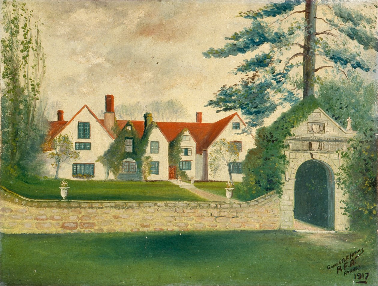 Casa solariega en Francia de A. F. Harris