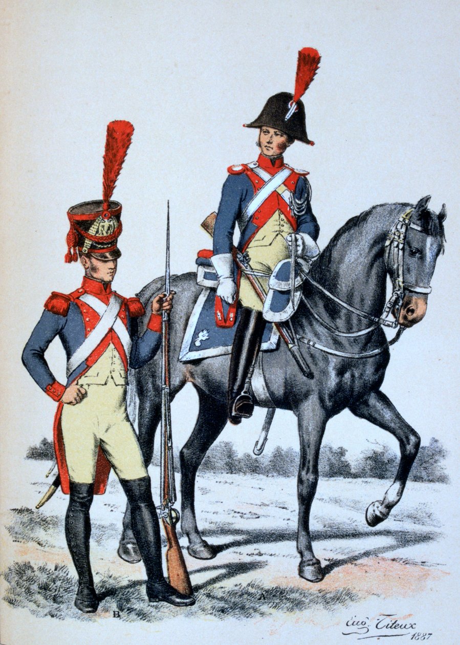Gendarmería Imperial de París, 1813 1887 de A. Lemercier
