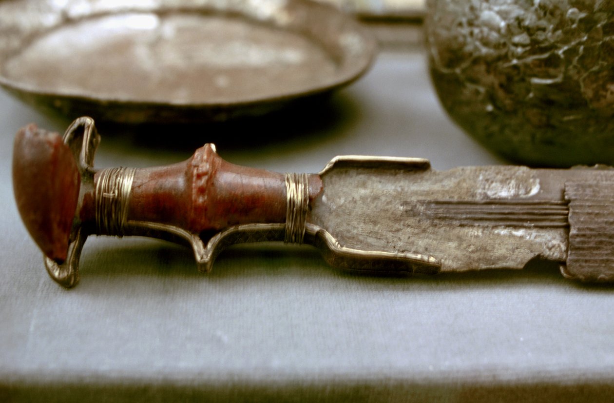Espada etrusca o romana de A. Lorenzini
