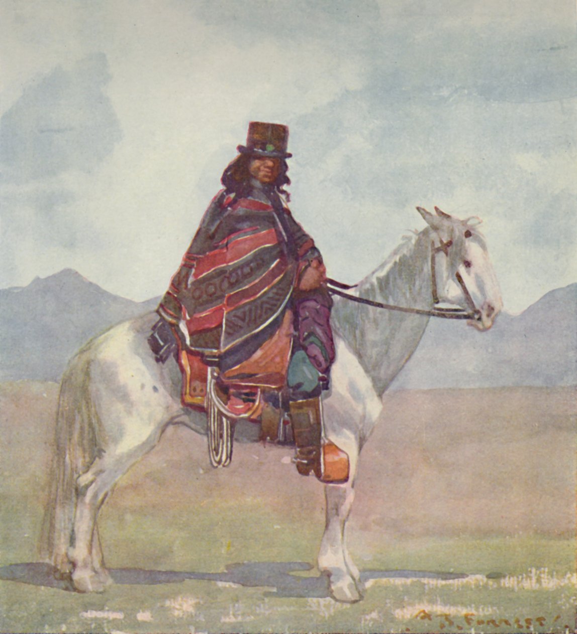 Un indio araucano, 1916 de A. S. Forrest